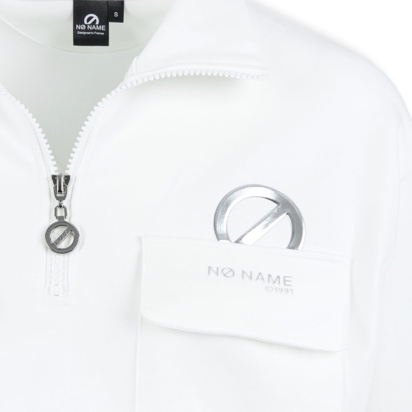 WILLO PKT HOODIE W - SOFT COTTON - BLANC CASSE